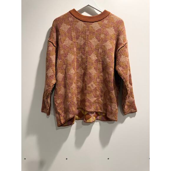 Free People Sweaters - Free People FP Beach Sweater Small Chunky Knit Boho Oversized Pullover